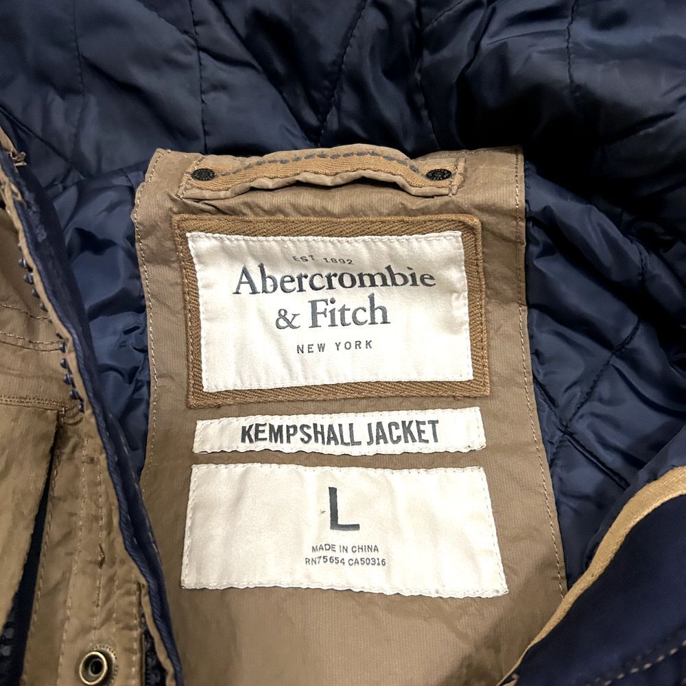 Abercrombie & Fitch Brown Hooded Jacket - Picture 9 of 10